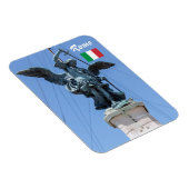 Magnet Flexible Statue de Saint-Michel - Château Sant'Angelo, Rome (Côté Droit)