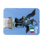 Magnet Flexible Statue de Saint-Michel - Château Sant'Angelo, Rome (Horizontal)