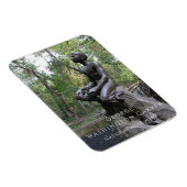 Magnet Flexible Statue de sculpture du garçon George Washington (Côté Droit)