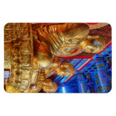 Magnet Flexible statue d'image de Bouddha thaïlandais chinois (Horizontal)