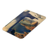 Magnet Flexible Statue du Christ Rédempteur, Rio De Janeiro, Brési (Côté Gauche)