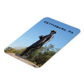 Magnet Flexible Statue du général Warren à Gettysburg PA (Côté Gauche)