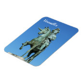 Magnet Flexible Statue équestre de Louis XIV à Versailles (Côté Gauche)