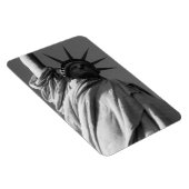 Magnet Flexible statue noire et blanche de liberté (Côté Droit)