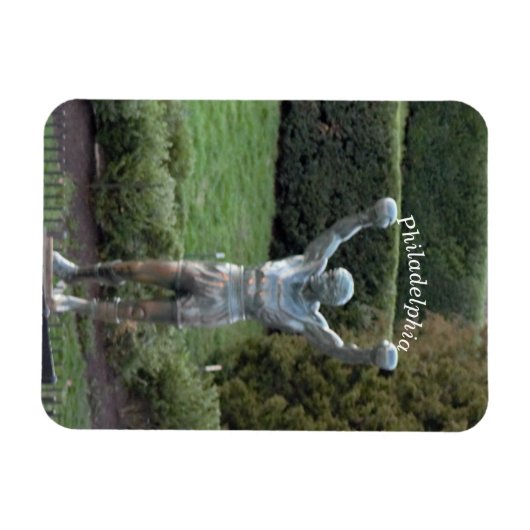 Magnet Flexible Statue rocheuse de Philadelphie (Horizontal)