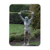 Magnet Flexible Statue rocheuse de Philadelphie (Vertical)