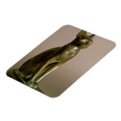 Magnet Flexible Statuette d'un chat représentant la déesse Bastet (Côté Gauche)