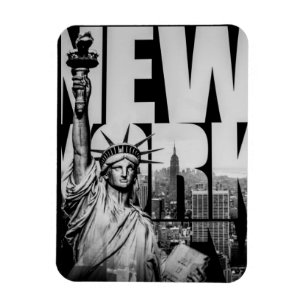 Magnet Flexible Staute d'aimant de cru de liberté