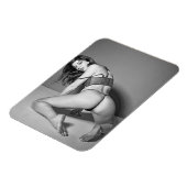 Magnet Flexible Steaming Hot Beautiful Babe modèle de lingerie (Côté Gauche)