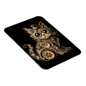 Magnet Flexible Steampunk chat animaux papier artisanat (Côté Droit)