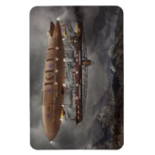 Magnet Flexible Steampunk - Dirigeable - Airship Maximus (Vertical)