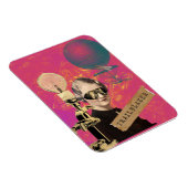Magnet Flexible Steampunk Femme Trailblazer Pop Art (Côté Droit)