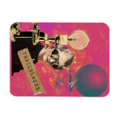 Magnet Flexible Steampunk Femme Trailblazer Pop Art (Horizontal)