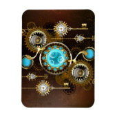 Magnet Flexible Steampunk Rusty Background (Vertical)