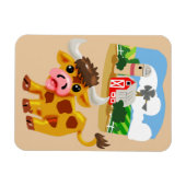 Magnet Flexible Steer dans le Barnyard (Horizontal)