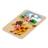 Magnet Flexible Steer dans le Barnyard (Côté Gauche)
