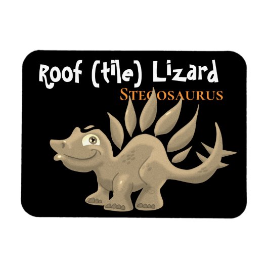 Magnet Flexible Stegosaurus (Horizontal)
