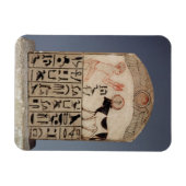 Magnet Flexible Stela au taureau Apis (calcaire peint) (Horizontal)