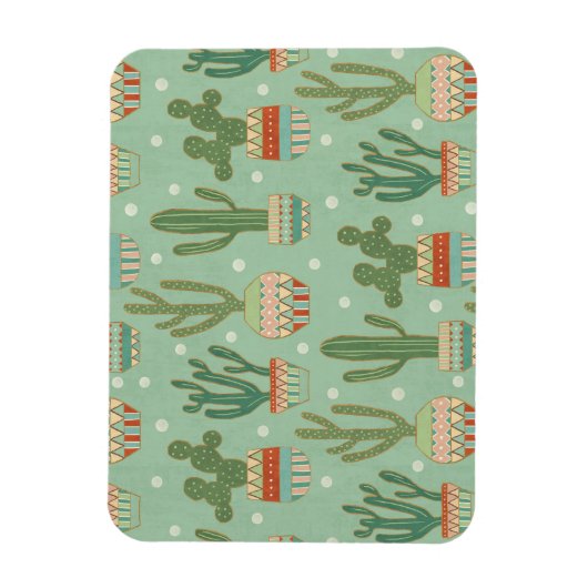 Magnet Flexible Step de Southwest | Potted Cactus (Vertical)