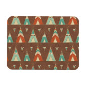 Magnet Flexible Step de Southwest | Teal Teepee (Horizontal)