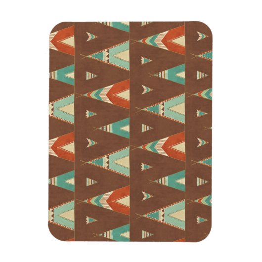 Magnet Flexible Step de Southwest | Teal Teepee (Vertical)