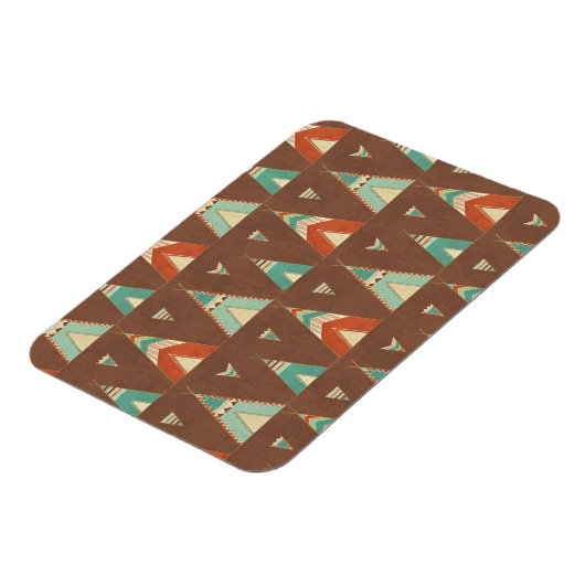 Magnet Flexible Step de Southwest | Teal Teepee (Côté Gauche)