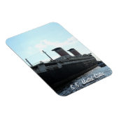 Magnet Flexible Stern View of S.S. United States (Côté Droit)