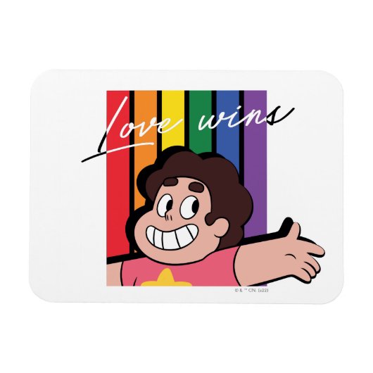 Magnet Flexible Steven Universe - L'amour gagne (Horizontal)