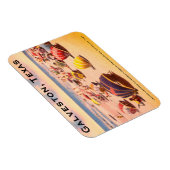 Magnet Flexible Steward Beach, Galveston, Texas (Côté Droit)