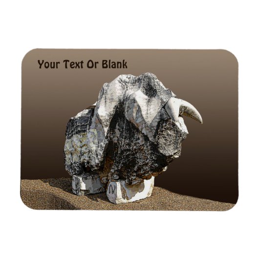 Magnet Flexible Stone Bull - Ma'alot (Horizontal)