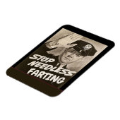 Magnet Flexible Stop Farts Magnet, edit text (Côté Gauche)