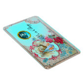 MAGNET FLEXIBLE STORK BÉBÉ GARÇON DOUCHE MONOGRAM (Côté Droit)