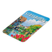Magnet Flexible Strasbourg Photo Vintage (Côté Gauche)