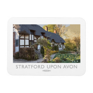 Magnet Flexible Stratford sur l'affiche de chemin de fer d'Avon