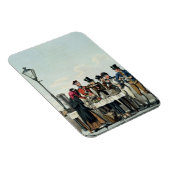 Magnet Flexible Street Breakfast gravé par G.Hunt, 1825 (engravi (Côté Droit)