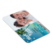 Magnet Flexible String Lights Tropical Beach Enregistrer La Date P (Côté Droit)