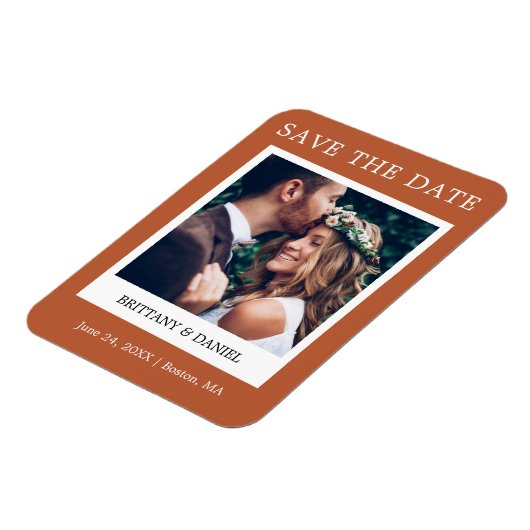 Magnet Flexible Style Caméra Instantané Enregistrer La Date Terrac (Côté Gauche)