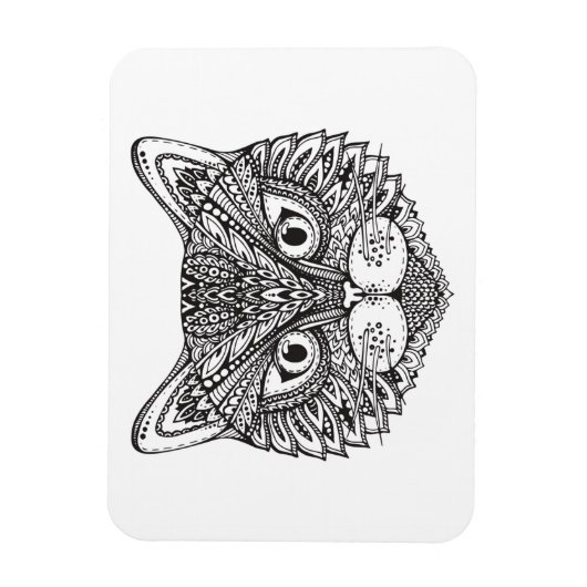 Magnet Flexible Style Cat (Vertical)