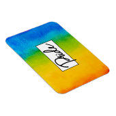Magnet Flexible Style d'aquarelle de fierté (Côté Droit)
