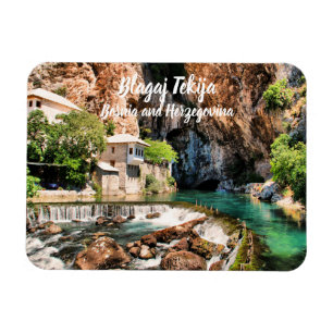 Magnet Flexible Style de Blagaj Tekija Dervish Bosnie-Herzégovine