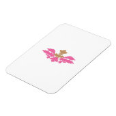 Magnet Flexible Style Décor, Rose Chaud, Laiton Antique (Côté Gauche)