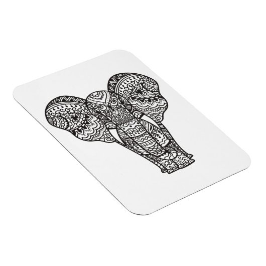 Magnet Flexible Style éléphant décoratif (Côté Droit)