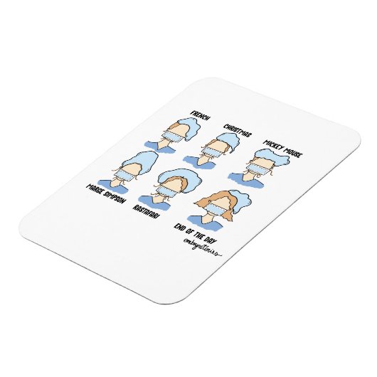 Magnet Flexible Style Embryologiste (Côté Gauche)