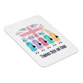 Magnet Flexible Style et grâce intemporels - RIP Queen Elizabeth I (Côté Droit)