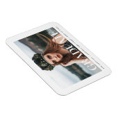 Magnet Flexible Style simple | Photo de diplôme (Côté Droit)