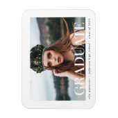 Magnet Flexible Style simple | Photo de diplôme (Vertical)