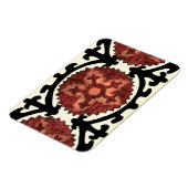 Magnet Flexible Style Suzani Motif Floral Décoratif (Côté Gauche)