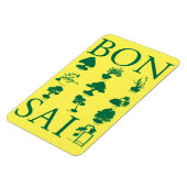 Magnet Flexible Styles de base de l'arbre Bonsai (Côté Gauche)