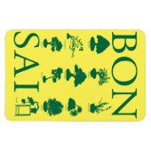 Magnet Flexible Styles de base de l'arbre Bonsai (Horizontal)