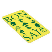 Magnet Flexible Styles de base de l'arbre Bonsai (Côté Droit)